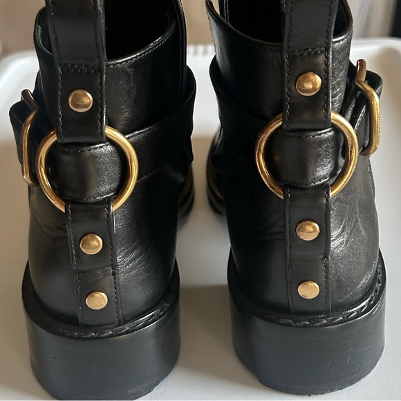 Chloé Diane Ankle Boot in Black Size 38.5 - Picture 11 of 15